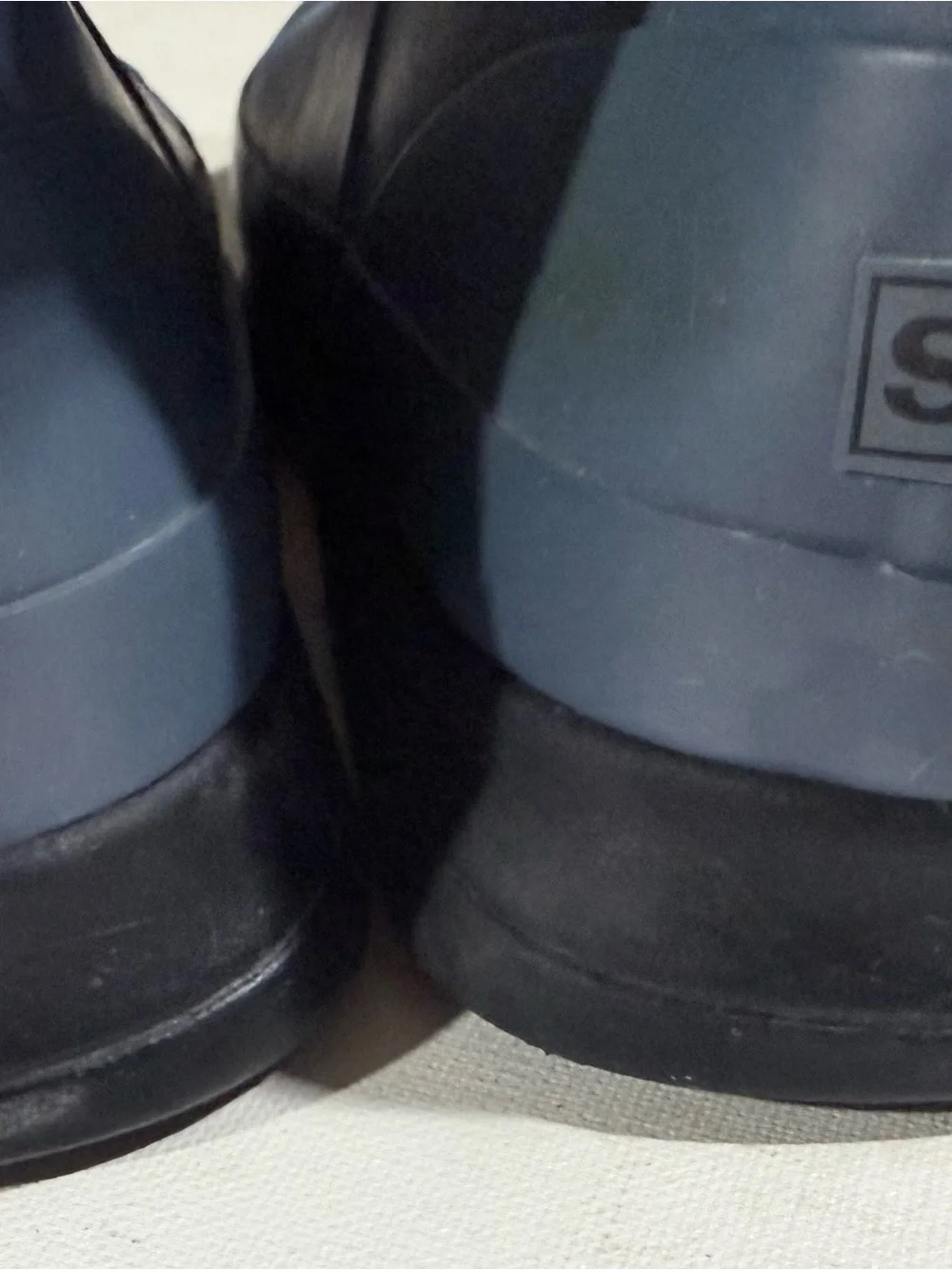 Sorel Women's Navy Front-Zip Waterproof Ankle Rain Gauge Boots